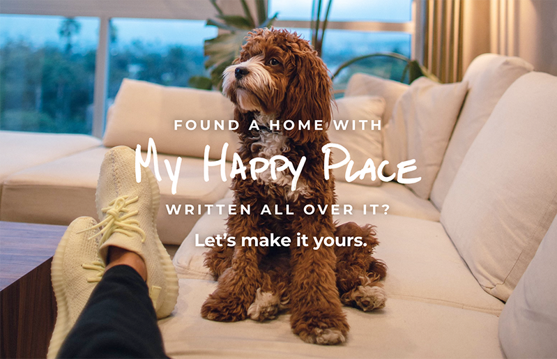 National Homeowners Month. Found a home with My Happy Place written all over it? Let's make it yours.